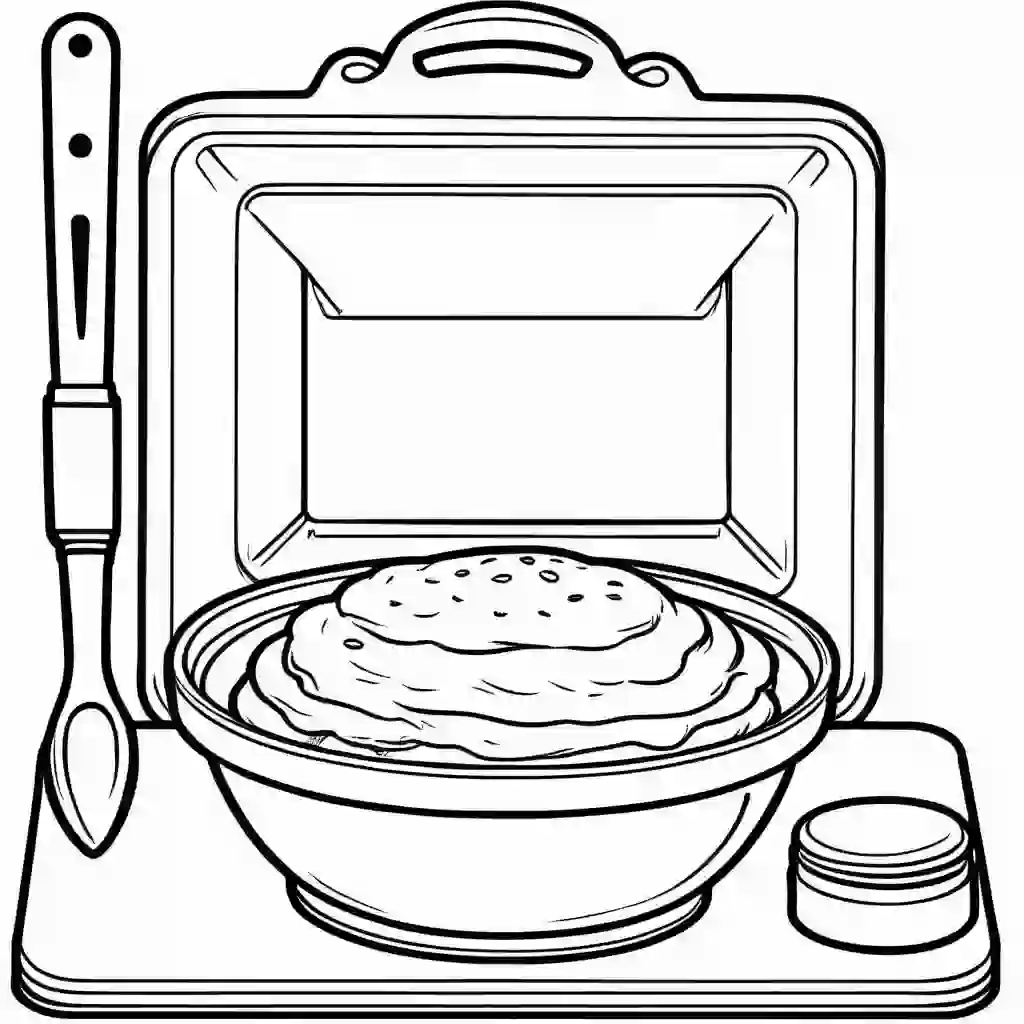 Baking Stone coloring pages